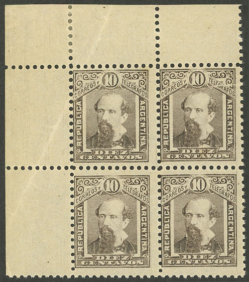 Lot 243 - Argentina general issues -  Guillermo Jalil - Philatino Auction # 2324 ARGENTINA: 
