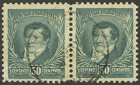 Lot 276 - Argentina general issues -  Guillermo Jalil - Philatino Auction # 2324 ARGENTINA: 