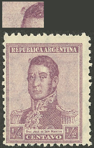 Lot 377 - Argentina general issues -  Guillermo Jalil - Philatino Auction # 2324 ARGENTINA: 