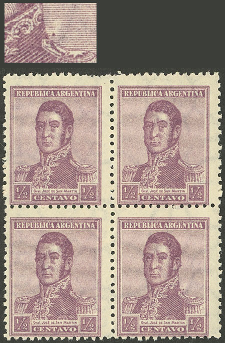 Lot 376 - Argentina general issues -  Guillermo Jalil - Philatino Auction # 2324 ARGENTINA: 