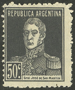 Lot 383 - Argentina general issues -  Guillermo Jalil - Philatino Auction # 2324 ARGENTINA: 