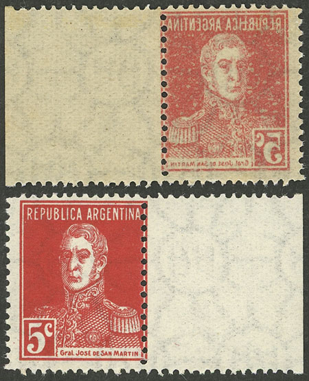 Lot 392 - Argentina general issues -  Guillermo Jalil - Philatino Auction # 2324 ARGENTINA: 