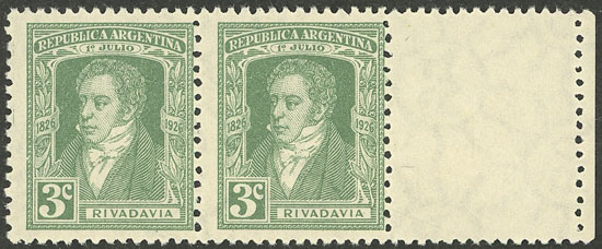 Lot 404 - Argentina general issues -  Guillermo Jalil - Philatino Auction # 2324 ARGENTINA: 