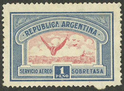 Lot 411 - Argentina general issues -  Guillermo Jalil - Philatino Auction # 2324 ARGENTINA: 