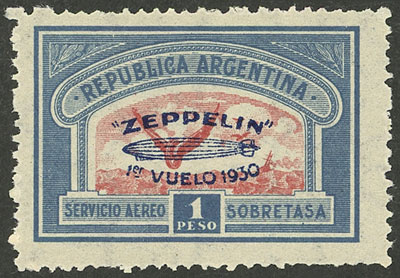 Lot 416 - Argentina general issues -  Guillermo Jalil - Philatino Auction # 2324 ARGENTINA: 