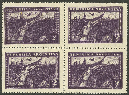 Lot 421 - Argentina general issues -  Guillermo Jalil - Philatino Auction # 2324 ARGENTINA: 