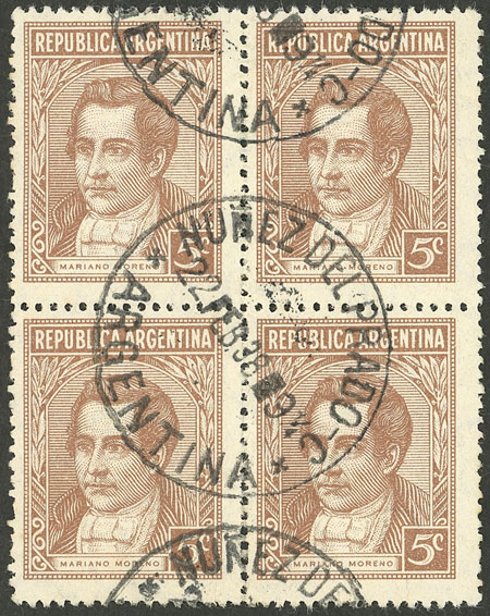 Lot 456 - Argentina general issues -  Guillermo Jalil - Philatino Auction # 2324 ARGENTINA: 