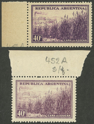 Lot 504 - Argentina general issues - Guillermo Jalil - Philatino Auction # 2324 ARGENTINA: Lot 504 - Argentina general issues - Guillermo Jalil - Philatino Auction # 2324 ARGENTINA: