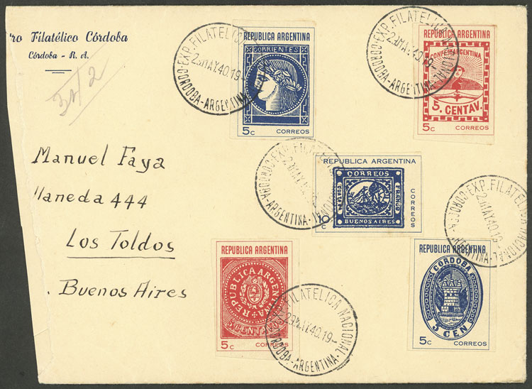 Lot 518 - Argentina general issues - Guillermo Jalil - Philatino Auction # 2324 ARGENTINA: Lot 518 - Argentina general issues - Guillermo Jalil - Philatino Auction # 2324 ARGENTINA: