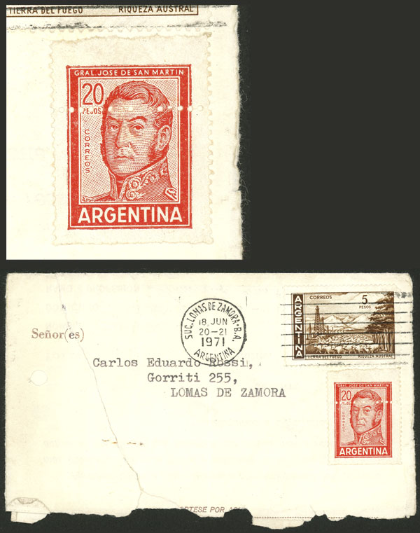 Lot 879 - Argentina general issues - Guillermo Jalil - Philatino Auction # 2324 ARGENTINA: Lot 879 - Argentina general issues - Guillermo Jalil - Philatino Auction # 2324 ARGENTINA:
