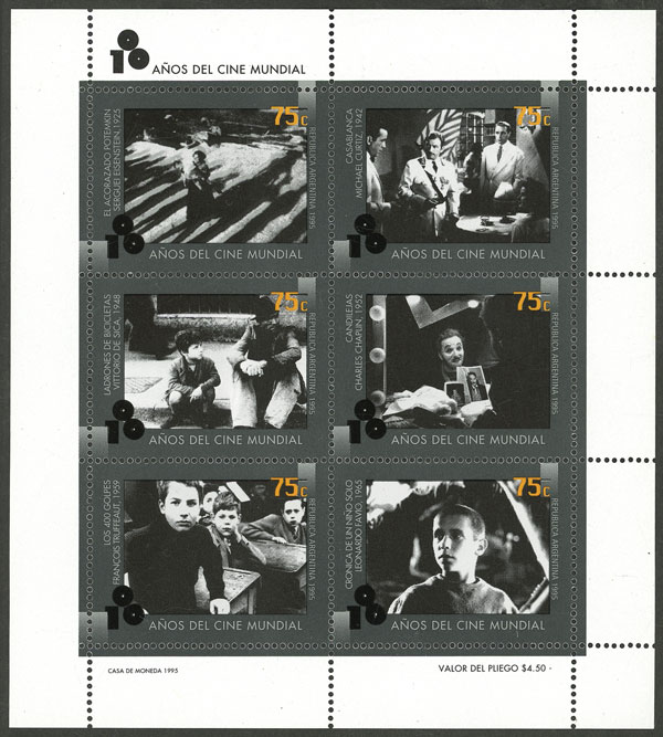 Lot 1159 - Argentina souvenir sheets -  Guillermo Jalil - Philatino Auction # 2324 ARGENTINA: 