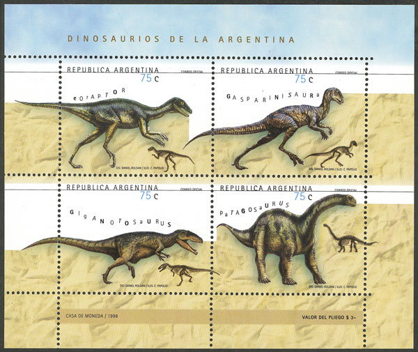 Lot 1166 - Argentina souvenir sheets -  Guillermo Jalil - Philatino Auction # 2324 ARGENTINA: 