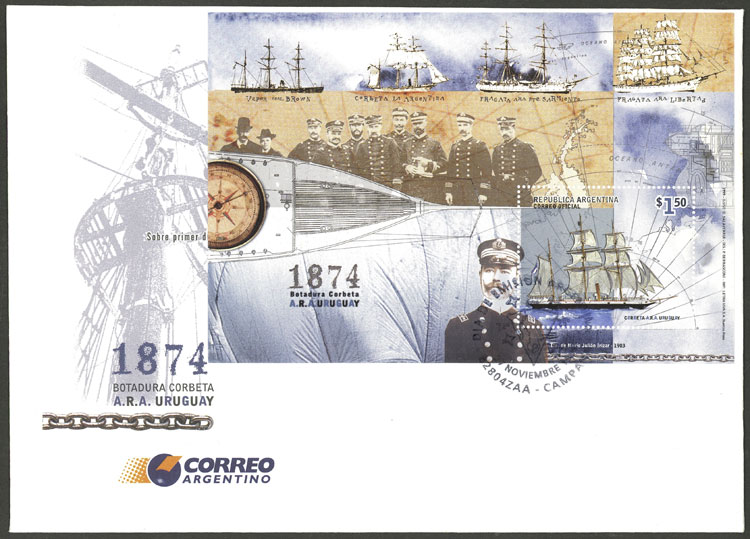 Lot 1174 - Argentina souvenir sheets -  Guillermo Jalil - Philatino Auction # 2324 ARGENTINA: 