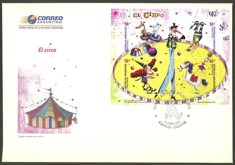 Lot 1207 - Argentina souvenir sheets -  Guillermo Jalil - Philatino Auction # 2324 ARGENTINA: 