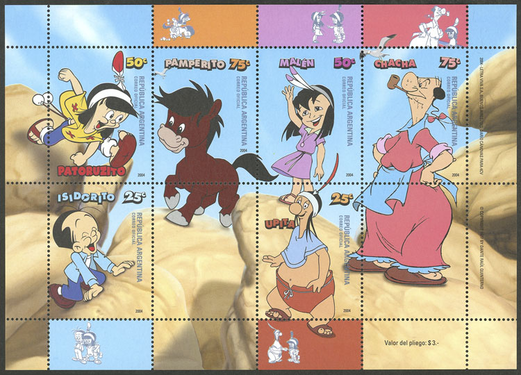 Lot 1208 - Argentina souvenir sheets -  Guillermo Jalil - Philatino Auction # 2324 ARGENTINA: 