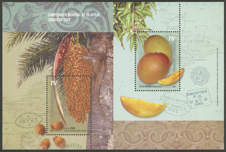 Lot 1210 - Argentina souvenir sheets -  Guillermo Jalil - Philatino Auction # 2324 ARGENTINA: 
