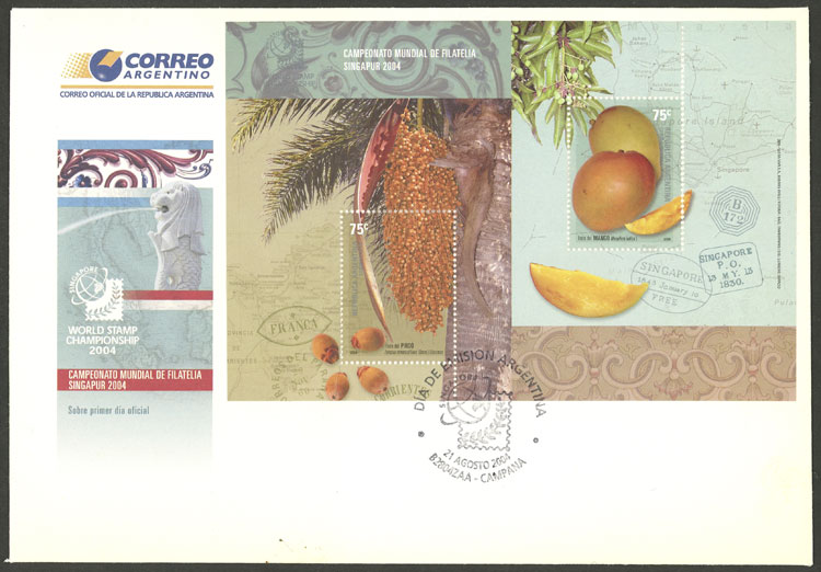 Lot 1211 - Argentina souvenir sheets -  Guillermo Jalil - Philatino Auction # 2324 ARGENTINA: 
