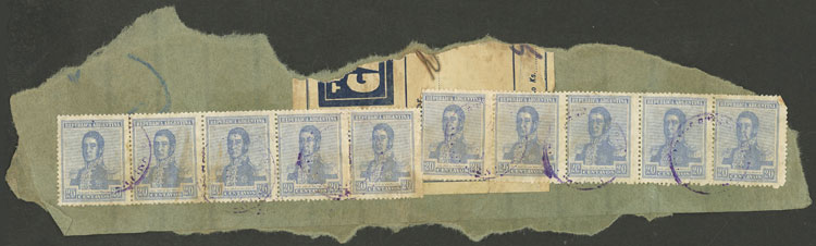 Lot 356 - Argentina general issues - Guillermo Jalil - Philatino Auction # 2324 ARGENTINA: Lot 356 - Argentina general issues - Guillermo Jalil - Philatino Auction # 2324 ARGENTINA: