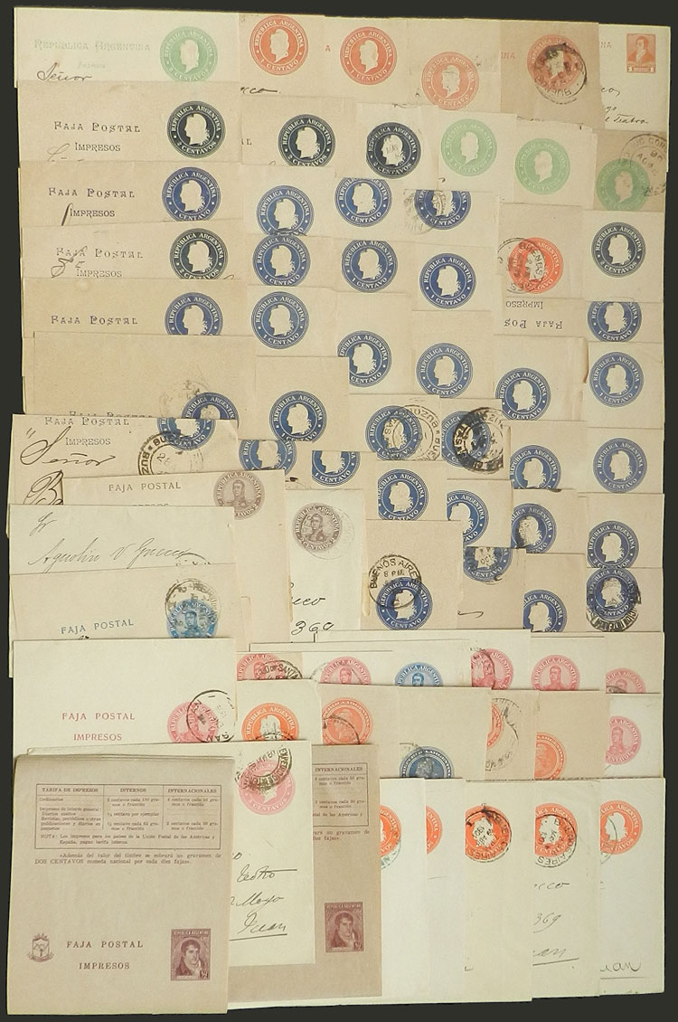 Lot 1265 - Argentina Postal stationery - Guillermo Jalil - Philatino Auction # 2324 ARGENTINA: Lot 1265 - Argentina Postal stationery - Guillermo Jalil - Philatino Auction # 2324 ARGENTINA: