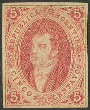 Lot 71 - Argentina rivadavias -  Guillermo Jalil - Philatino Auction # 2324 ARGENTINA: 