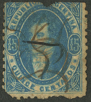 Lot 79 - Argentina rivadavias - Guillermo Jalil - Philatino Auction # 2324 ARGENTINA: Lot 79 - Argentina rivadavias - Guillermo Jalil - Philatino Auction # 2324 ARGENTINA: