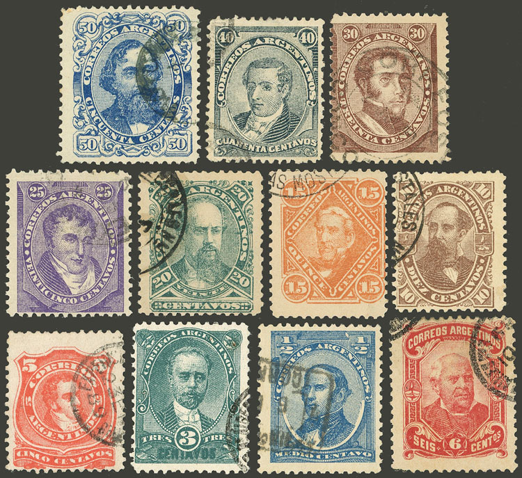 Lot 227 - Argentina general issues -  Guillermo Jalil - Philatino Auction # 2324 ARGENTINA: 