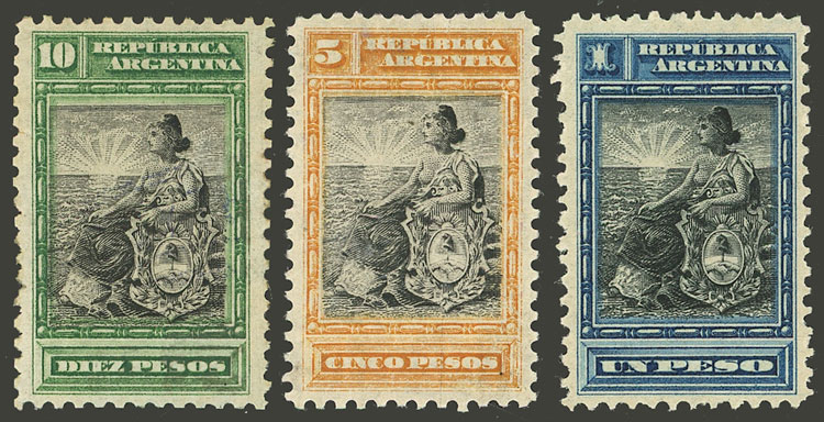 Lot 301 - Argentina general issues - Guillermo Jalil - Philatino Auction # 2324 ARGENTINA: Lot 301 - Argentina general issues - Guillermo Jalil - Philatino Auction # 2324 ARGENTINA: