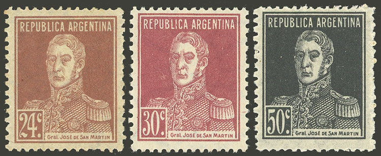 Lot 381 - Argentina general issues -  Guillermo Jalil - Philatino Auction # 2324 ARGENTINA: 