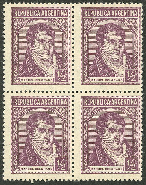 Lot 475 - Argentina general issues -  Guillermo Jalil - Philatino Auction # 2324 ARGENTINA: 