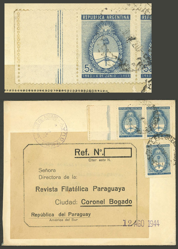 Lot 584 - Argentina general issues - Guillermo Jalil - Philatino Auction # 2324 ARGENTINA: Lot 584 - Argentina general issues - Guillermo Jalil - Philatino Auction # 2324 ARGENTINA: