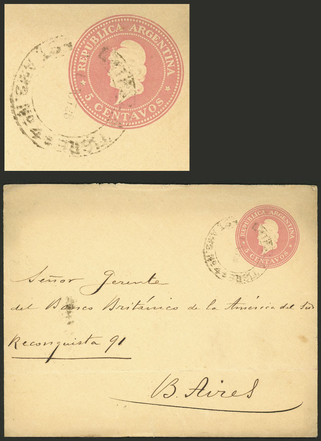 Lot 1276 - Argentina Postal stationery - Guillermo Jalil - Philatino Auction # 2324 ARGENTINA: Lot 1276 - Argentina Postal stationery - Guillermo Jalil - Philatino Auction # 2324 ARGENTINA:
