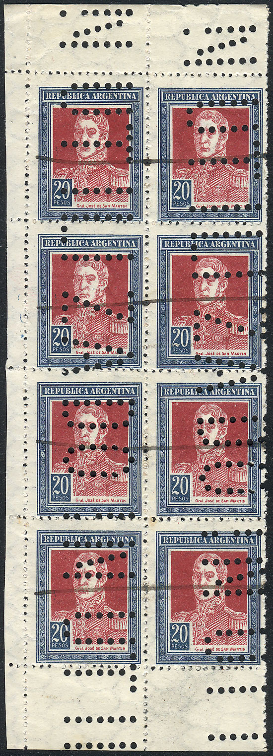 Lot 389 - Argentina general issues -  Guillermo Jalil - Philatino Auction # 2324 ARGENTINA: 