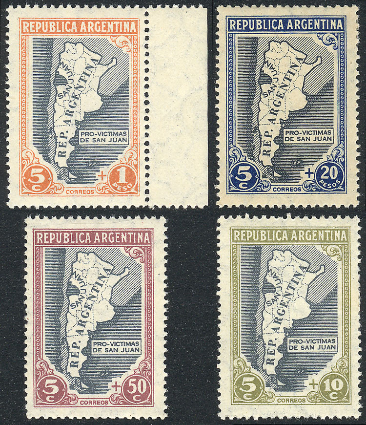 Lot 578 - Argentina general issues - Guillermo Jalil - Philatino Auction # 2324 ARGENTINA: Lot 578 - Argentina general issues - Guillermo Jalil - Philatino Auction # 2324 ARGENTINA: