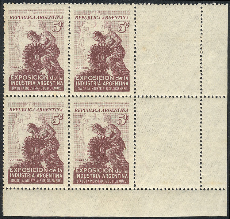 Lot 597 - Argentina general issues - Guillermo Jalil - Philatino Auction # 2324 ARGENTINA: Lot 597 - Argentina general issues - Guillermo Jalil - Philatino Auction # 2324 ARGENTINA: