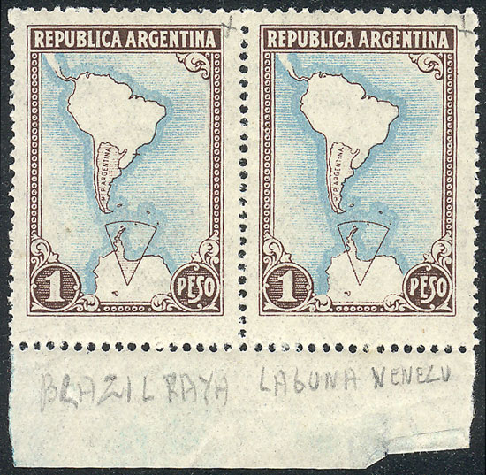 Lot 559 - Argentina general issues - Guillermo Jalil - Philatino Auction # 2324 ARGENTINA: Lot 559 - Argentina general issues - Guillermo Jalil - Philatino Auction # 2324 ARGENTINA: