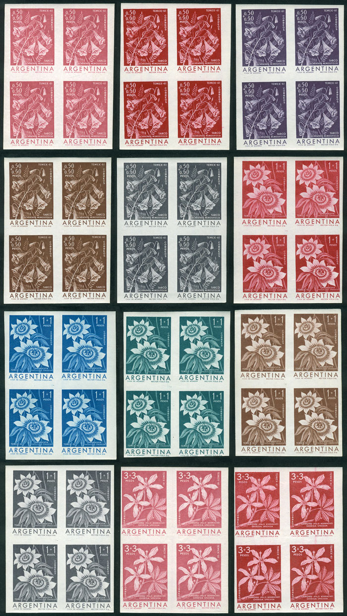 Lot 824 - Argentina general issues - Guillermo Jalil - Philatino Auction # 2324 ARGENTINA: Lot 824 - Argentina general issues - Guillermo Jalil - Philatino Auction # 2324 ARGENTINA:
