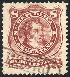 Lot 197 - Argentina general issues -  Guillermo Jalil - Philatino Auction # 2324 ARGENTINA: 