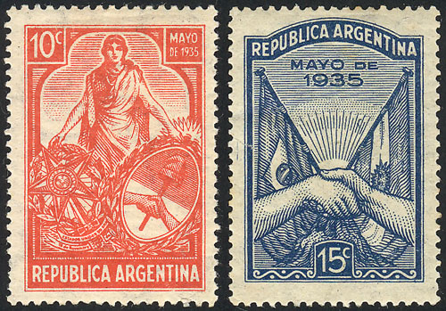 Lot 447 - Argentina general issues - Guillermo Jalil - Philatino Auction # 2324 ARGENTINA: Lot 447 - Argentina general issues - Guillermo Jalil - Philatino Auction # 2324 ARGENTINA: