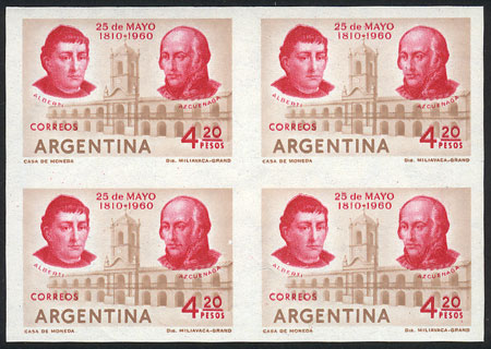 Lot 816 - Argentina general issues - Guillermo Jalil - Philatino Auction # 2324 ARGENTINA: Lot 816 - Argentina general issues - Guillermo Jalil - Philatino Auction # 2324 ARGENTINA: