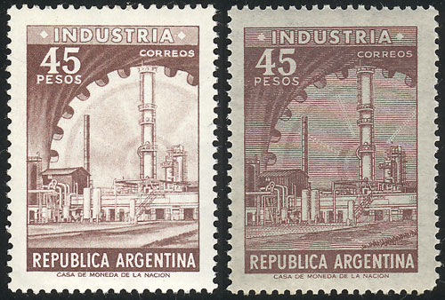 Lot 889 - Argentina general issues - Guillermo Jalil - Philatino Auction # 2324 ARGENTINA: Lot 889 - Argentina general issues - Guillermo Jalil - Philatino Auction # 2324 ARGENTINA: