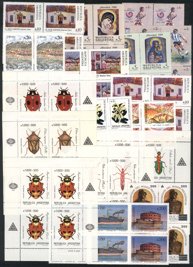 Lot 1371 - Argentina Lots and Collections -  Guillermo Jalil - Philatino Auction # 2324 ARGENTINA: 