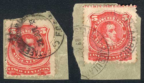 Lot 230 - Argentina general issues -  Guillermo Jalil - Philatino Auction # 2324 ARGENTINA: 