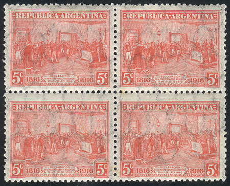 Lot 345 - Argentina general issues - Guillermo Jalil - Philatino Auction # 2324 ARGENTINA: Lot 345 - Argentina general issues - Guillermo Jalil - Philatino Auction # 2324 ARGENTINA: