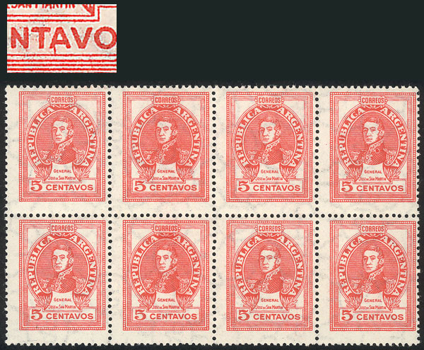 Lot 551 - Argentina general issues - Guillermo Jalil - Philatino Auction # 2324 ARGENTINA: Lot 551 - Argentina general issues - Guillermo Jalil - Philatino Auction # 2324 ARGENTINA: