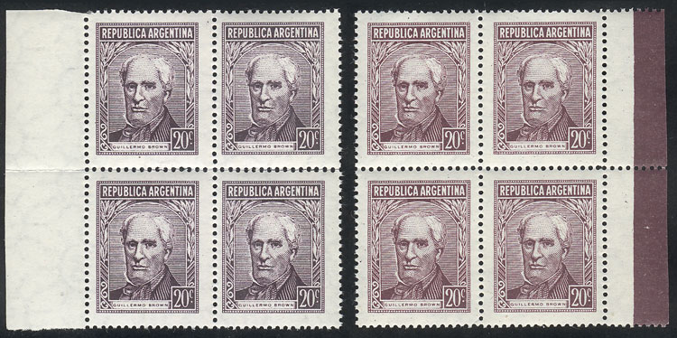 Lot 660 - Argentina general issues -  Guillermo Jalil - Philatino Auction # 2324 ARGENTINA: 