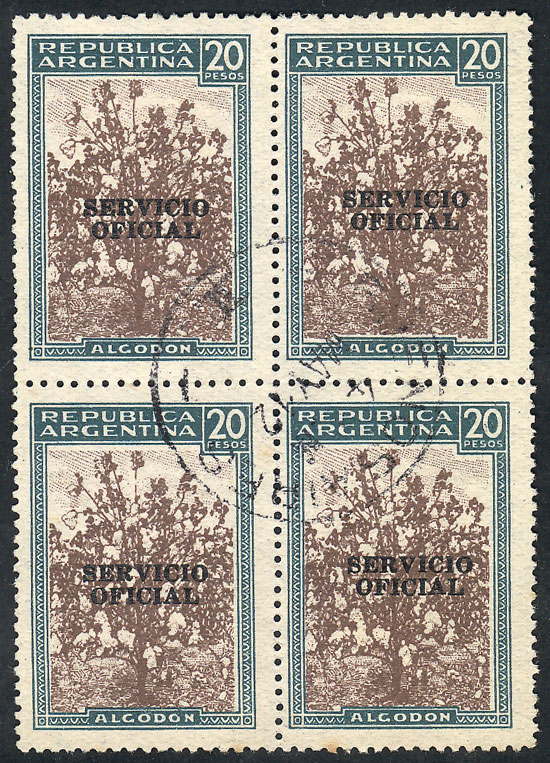 Lot 1242 - Argentina official stamps -  Guillermo Jalil - Philatino Auction # 2324 ARGENTINA: 