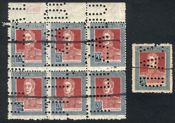 Lot 387 - Argentina general issues -  Guillermo Jalil - Philatino Auction # 2324 ARGENTINA: 