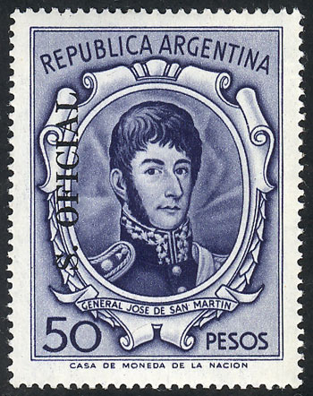 Lot 1253 - Argentina official stamps - Guillermo Jalil - Philatino Auction # 2324 ARGENTINA: Lot 1253 - Argentina official stamps - Guillermo Jalil - Philatino Auction # 2324 ARGENTINA: