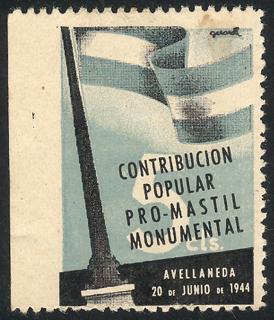 Lot 1381 - Argentina cinderellas -  Guillermo Jalil - Philatino Auction # 2324 ARGENTINA: 