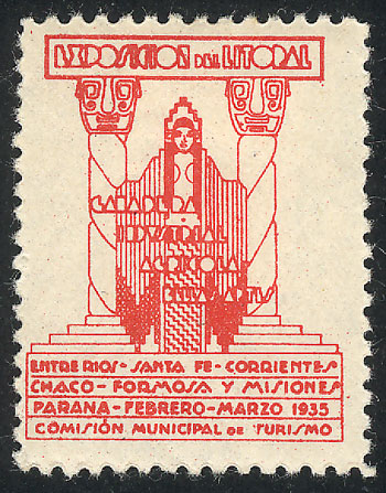 Lot 1383 - Argentina cinderellas -  Guillermo Jalil - Philatino Auction # 2324 ARGENTINA: 